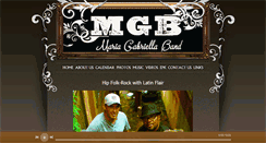 Desktop Screenshot of mariagabriellaband.com